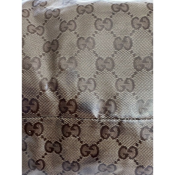 GUCCI  Babushka bag, Need Small Repair To Grommet, Some Slight Discolorations - Picture 6 of 16